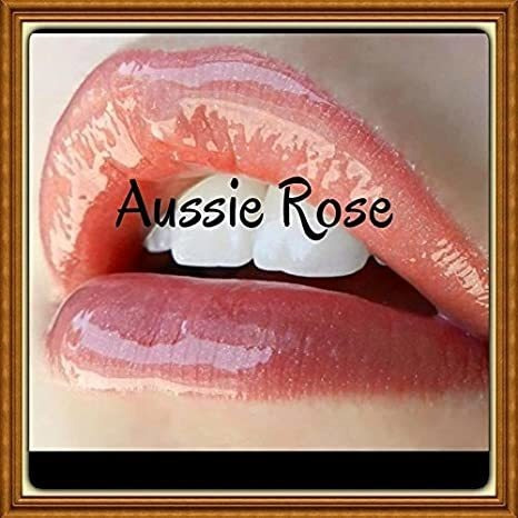 Paquete Lipsense Con 1 Labial Color Aussie Rosey 1 Brillo La