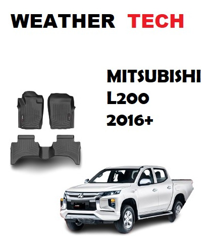 Alfombras Weather Tech Mitsubishi L200 2016+