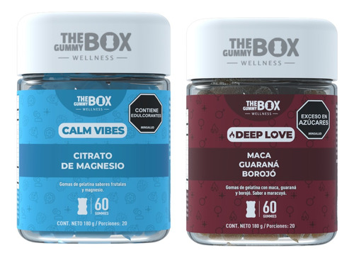 The Gummy Box Deep Love Potencializador Sex Sueño Reparador