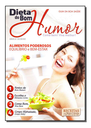 Libro Guia Da Boa Saude N 04 Dieta Do Bom Humor De Jacobino