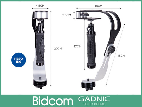 Imagen 6 de 9 de Estabilizador Gadnic Profesional Camaras Reflex Steadycam