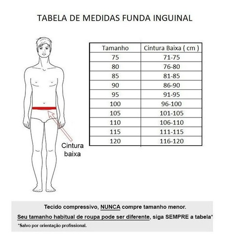 Imagem 3 de 4 de Cinta Funda Para Hérnia Inguinal Esquerda