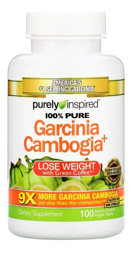 Purely Inspired Garcinia Cambogia 100 Caps  (2 Botes)