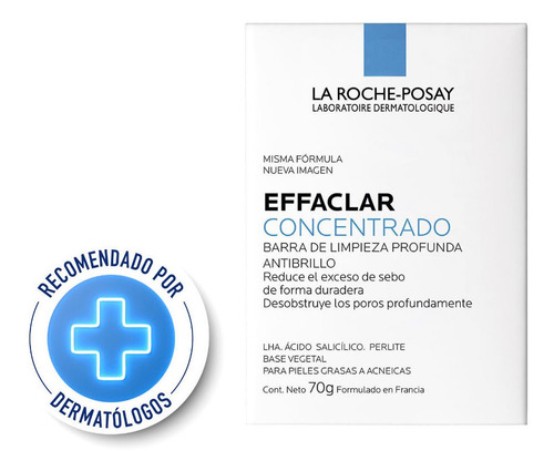 Imagen 1 de 2 de Effaclar Pain 70grs. La Roche Posay