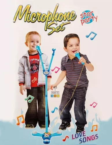 Altirocl - MICRÓFONO STAR PARTY MP3 PARA NIÑOS Micrófono