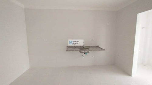 Apartamento Com 3 Dorms, Aviação, Praia Grande - R$ 699 Mil, Cod: 2420 - V2420