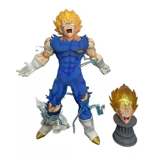 Estátua Príncipe Vegeta Super Saiyajin Blue: Dragon Ball Super