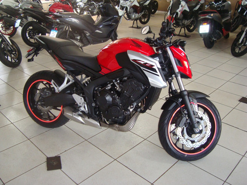 Honda Cb 650 F Vermelho 2018