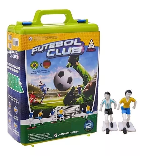 Jogo Futebol Club com 2 Seleções - Brasil X Argentina - Gulliver - MP  Brinquedos