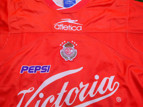 Jersey Diablos Rojos Toluca Titular Roja 2001