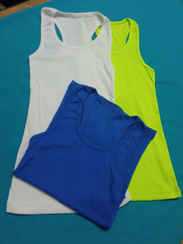 Camisetas Para Damas Modelo Atletica, 3x5$ Comodas Y Frescas