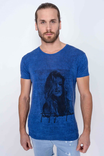 Remera Berry Azul Hombre