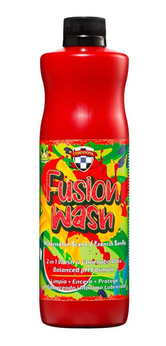 Shampoo Con Carnauba Para Autos X 500ml - Fusion Wash