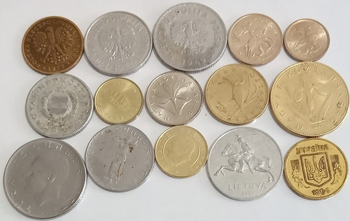 15 Moedas Do Leste Europeu