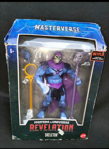 Skeletor Máster Del Universo Revelation, Masterverse,netflix (Usado)