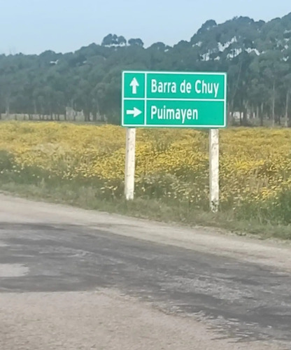 Lindos Terrenos En Barra Del Chuy, Puimayen