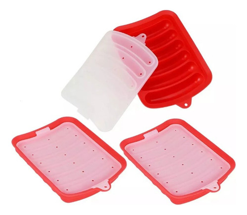 Molde De Silicona Para Salchichas Para Salchichas, Jamón, 3