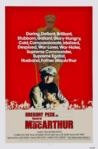 Dvd Macarthur | El General Rebelde (1977) (Usado)