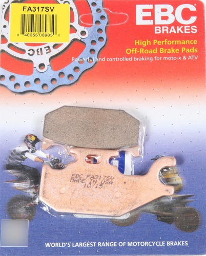 Ebc Fa317sv Sv Series Severe Duty Brake Pads (made In Us Bby