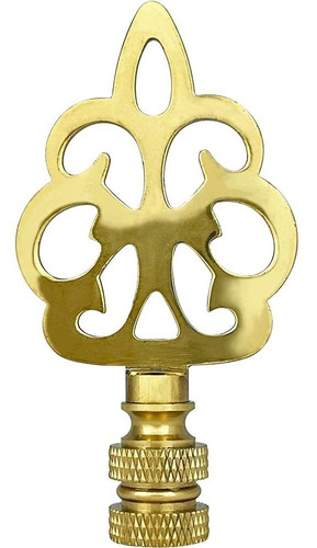 Royal Designs Open Filigrane Motif 3  Lámpara Finial Para Pa