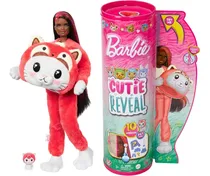 Comprar Barbie Cutie Reveal Panda Rojo, Gato Disfrazado De Panda