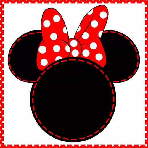Kit Imprimible Minnie Mouse Roja Decoración Candy Bar Fiesta