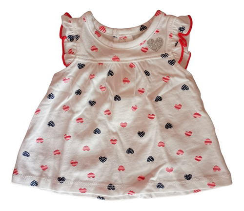 Vestido Bebé Prematuro Blanco Child Of Mine By Carter's 