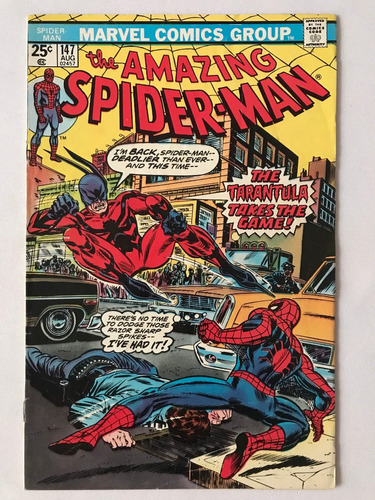 Amazing Spiderman #147 Marvel Comics 1975 Tarantula Jackal