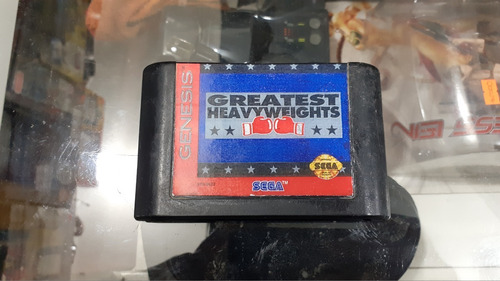 Greatest Heavyweights Portada Impresa Para Sega Genesis