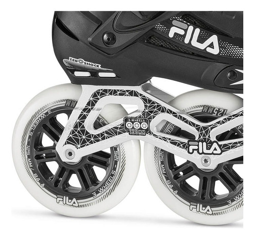Patines En Línea Fila Houdini Pro 125 25.5 12.5 Cm Negro