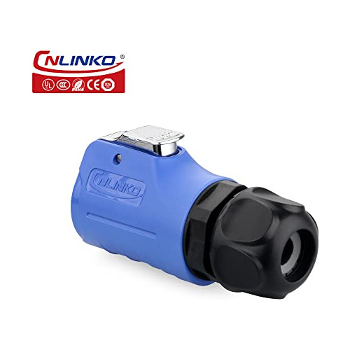 Conector Impermeable Industrial Cnlinko Lp-20 Ip67 Circular