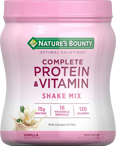 Nature&#39;s Bounty Mezcla Completa De Proteínas Y Vitamin.