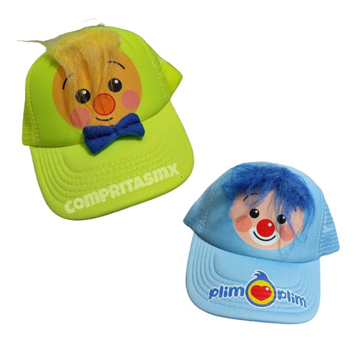 Gorra Infantil  Payaso Plimplim Niño Niña Pin Pon 