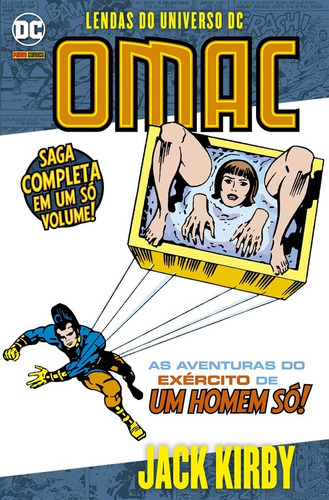 Omac: Lendas do Universo DC, de Kirby, Jack. Editora Panini Brasil LTDA, capa mole em português, 2021