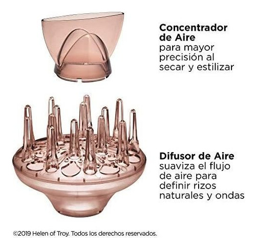 Secadora Salón Revlon Tecnología Titanio 1875w Difusor