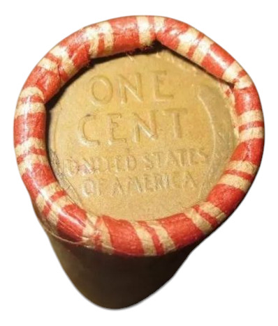 Rollo De 50 Monedas Centavos Lincoln De Trigo (Usado)