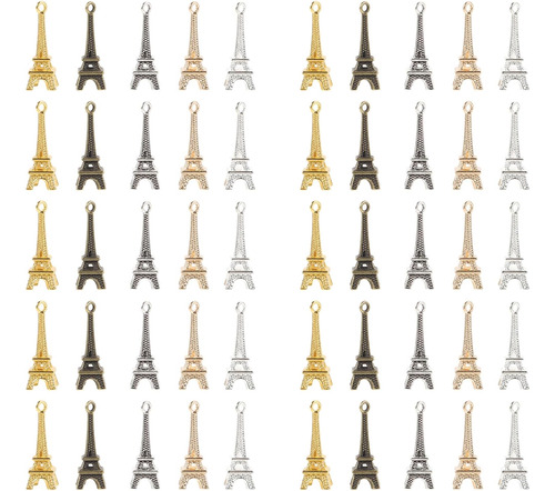 60 Colgantes De Simulación De Torre Eiffel, Colgantes ...