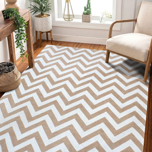 Tapetes Sala Geométrico Quarto Chevron 1,32 X 2,00 New Promo