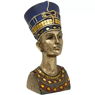 Busto De Oro De Nefertiti, Gran Esposa De Akenatón, Ca...