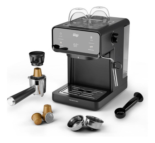 Cafeteira Espresso Digital Wap Com Vaporizador De Leite 220v