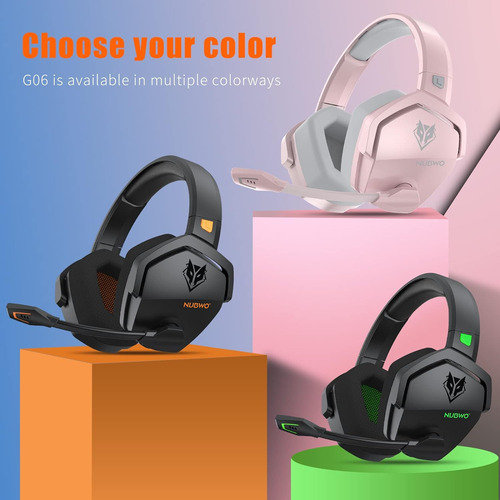 Audífonos Nubwo G06 Wireless Pc Ps5 Ps4 Celular iPad Factura