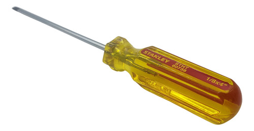 Desarmador Punta Plana 1/8 X 4 Pulgadas Stht60738 Stanley