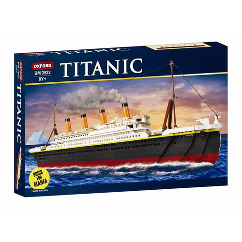 Kit De Bloques De Construcción Oxford Titanic Edición