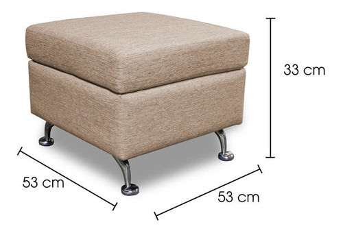 Mueble Seccional Casabella New Orleans + 2 Puff