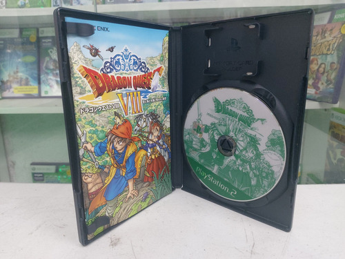 Jogo Ps2 Dragon Quest 8 Japonês Mídia Física Original (Usado)