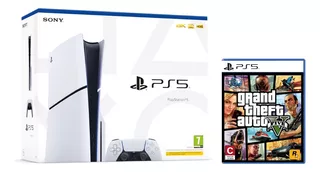 Consola Playstation 5 Slim Standard 1tb + Grand Theft Auto V