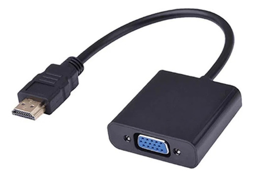 Cable Convertidor Adaptador  Hdmi A Vga Pc Laptop Full Hd