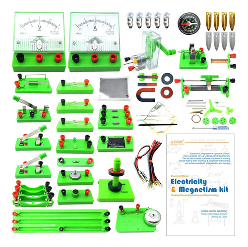 Eudax Kit De Electricidad Basica Y Magnetismo Fisica Escolar