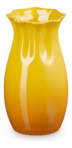 Vaso Flower Le Creuset Em Cerâmica Premium 500ml Cozinha Cor Amarelo Néctar