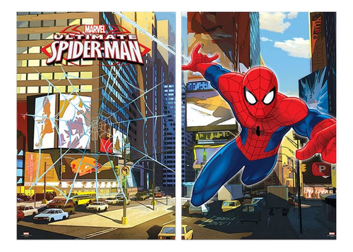 Spiderman Photo Banner Decorativo Artículo Fiesta - Spi0h1